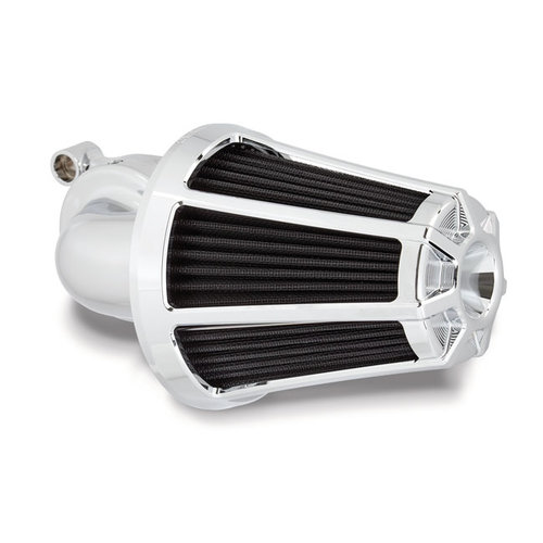 Arlen Ness Monster Sucker Air Cleaner Beleved Chrome/Black 18-20 Softail; 17-20 Touring; 17-20 Trikes