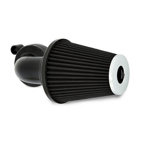 Arlen Ness Monster Sucker Air Cleaner No Cover Chrome / Black 16-17 Softail; 2017 FXDLS; 08-16 Touring, Trike