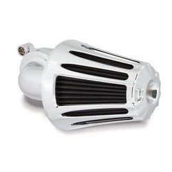 Monster Sucker Air Cleaner Deep Cut Chrome / Black 88-20 Sportster XL