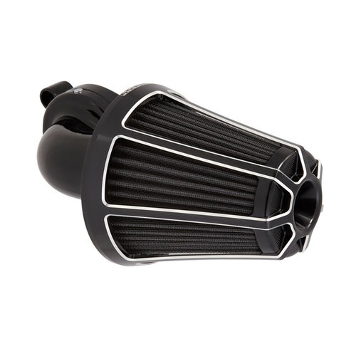 Arlen Ness Monster Sucker Air Cleaner Beleved Chrome / Black 88-20 Sportster XL