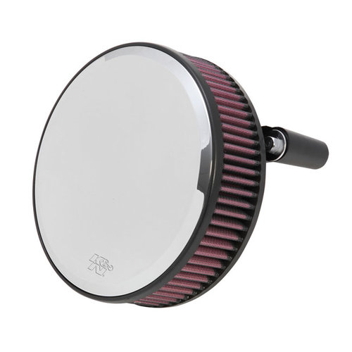 K&N Prise d'air à haut débit 16-17 Softail; 2017 FXDLS; 08-16 Touring, Trike (Pour les modèles E-throttle)