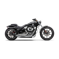 Speedster Short Swept Auspuff 12-17 Softail