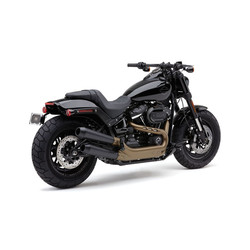 El diablo 4 "Slip-On Schalldämpfer Schwarz 18-20 FXFB / S Softail Fat Bob