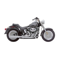 Power Pro 2-1 Exhaust System Chrome 86-17 Softail