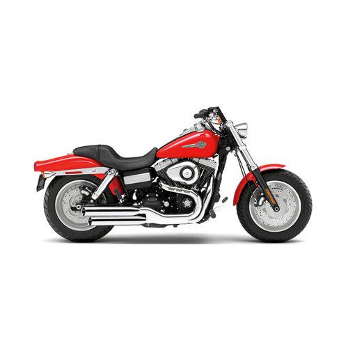 Cobra 3 "Slip-On Schalldämpfer Chrom / Schwarz 91-16 / 06-16 Dyna