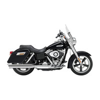 Silencieux Slip-On 4 " avec embout festonné Chrome 12-16 Dyna