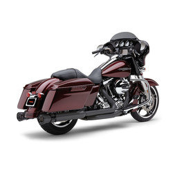 4 " Race Pro Slip-On Schalldämpfer Chrom / Schwarz 95-20 FLT / Touring