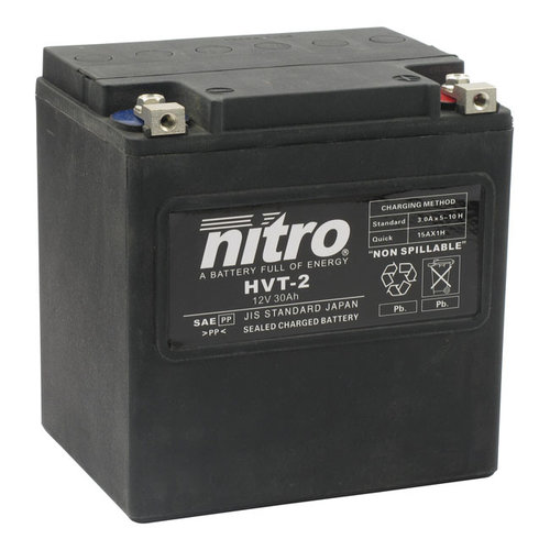 NITRO HTV-2 Batterie für Harley 97-20 FLT / Touring; 09-20 Trikes
