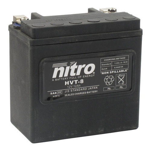 NITRO HVT-8 Batterie für Harley 02-06 alle V-Rod