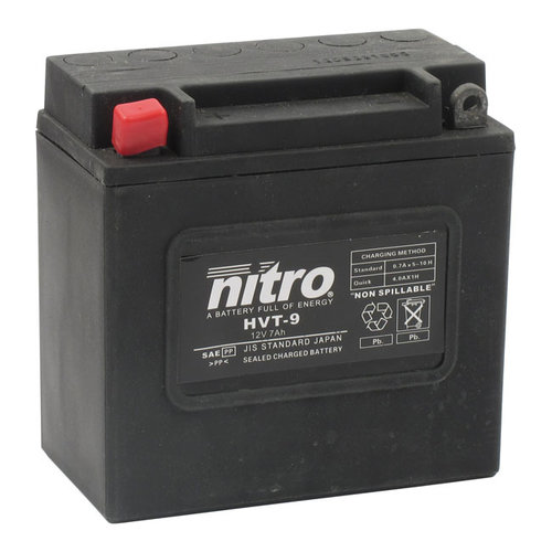 NITRO HTV-9 Batterij Für Harley 70-78 Sportster XL; 71-78 FX