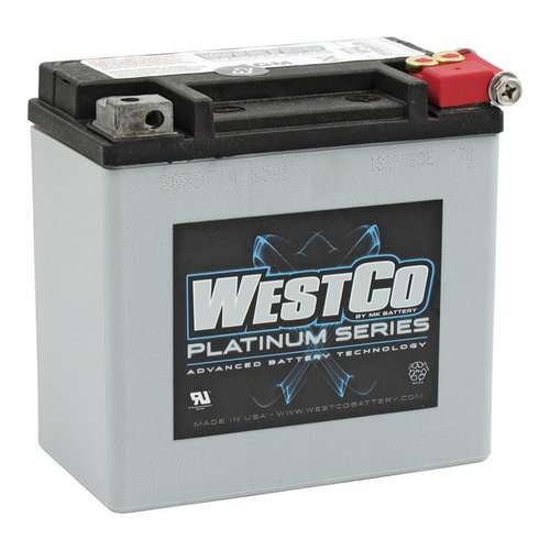 Westco 200CCA AGM Battery 12v, 12AMP, XL, XR1200, XQ750/500 Buell