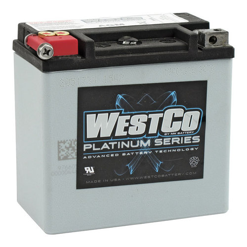 Westco Batterie AGM 220CCA 12v, 14AMP, V-Rod, Buell