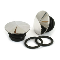 Pointed Gas Cap Set 83-95 HD (Select Color)