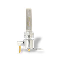 Late style 22mm Petcock Chrome (Select Angle)