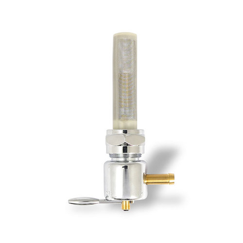 MCS Style tardif 22 mm Petcock Chrome (angle sélectionné)