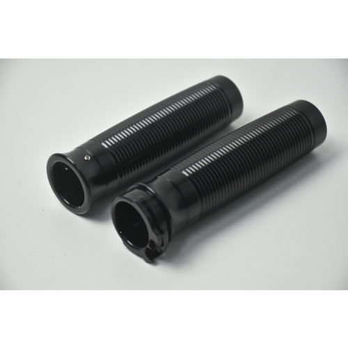 Handgrepen + voetsteunen + versnellingspedaal aluminium (selecteer kleur)