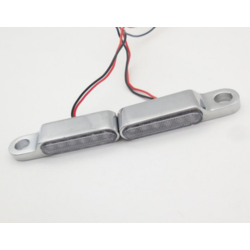 Stuur Montage LED Knipperlicht Set (Lang)  (selecteer kleur)