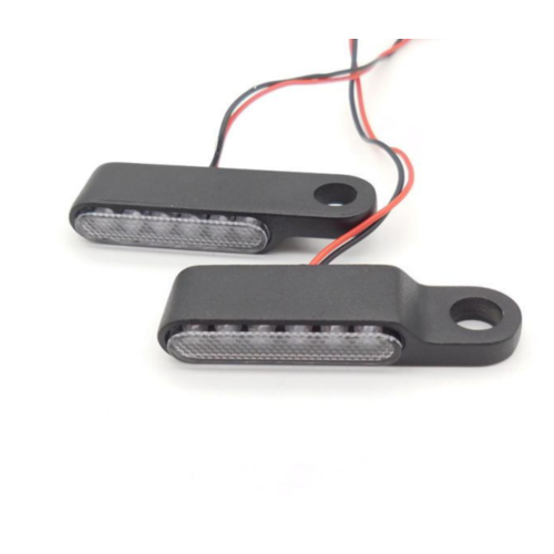 Handlebar Mounting LED Flashing Light Set (Long) (select color)