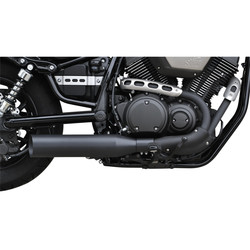 Schalldämpfer Slip-On Slash Cut Schwarz XV 950, XVS 950