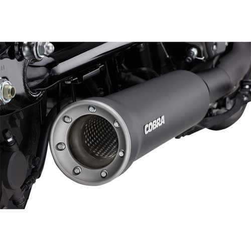 Cobra Slip On Muffler Black XV 950, XVS 950
