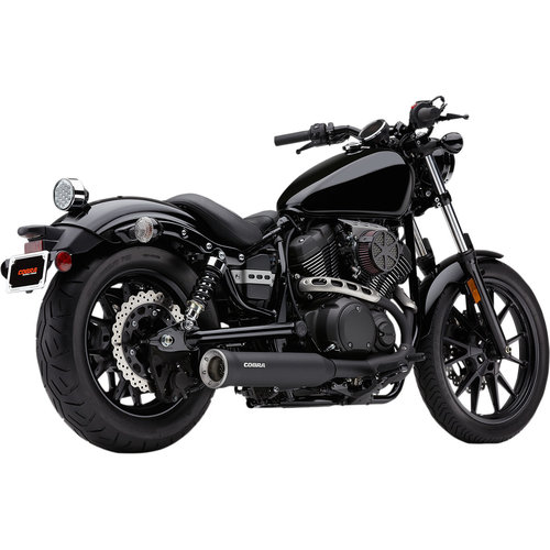 Cobra Slip On Muffler Black XV 950, XVS 950