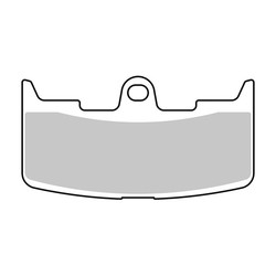 Brake pad set Front. Sintered MCB747SV