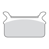 Bremsbeläge hinten Bio MCB580
