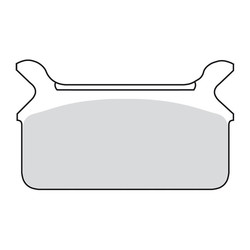 Bremsbeläge hinten Bio MCB580