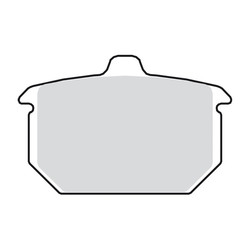 Bremsbeläge hinten Bio MCB527