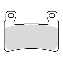 Brake Pads Front, Sintered MCB819SV