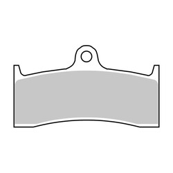 Brake Pads Front, Sintered MCB660SV