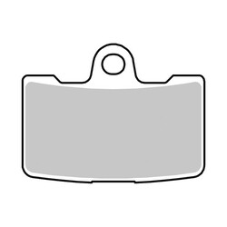 Brake Pads Front, Sintered MCB810SV