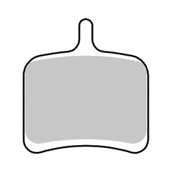 Brake Pads Front & Rear, Sintered MCB811SH