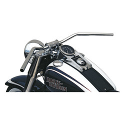 1" Flyer Bar Handlebar chrome 2" rise MCL132CKK