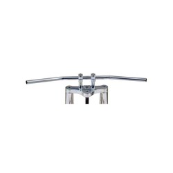 Guidon 1 "Dragbar moyen long chrome MCL123SC