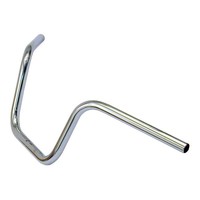 1 "Apehanger Stuur chroom 10" rise MCL136SC