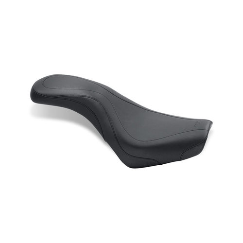 Mustang Daytripper Seat Plain Schwarz 07-15 VT750 10-20 Phantom