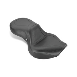 1-P Sport Touring Vintage Seat Plain Black 01-08 VT750