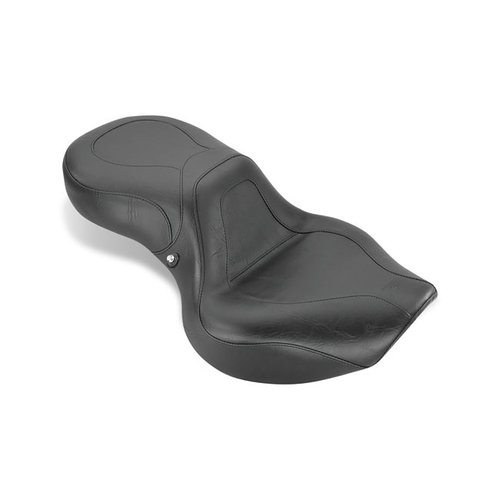 Mustang 1-P Sport Touring Vintage Seat Plain Black 01-08 VT750