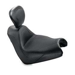 2-P Vintage Sport Touring Seat Plain Black 05-08 VTX1800F