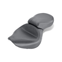 1-delige 2-Up Wide Touring Vintage Zadel Plain Zwart 01-08 VT750