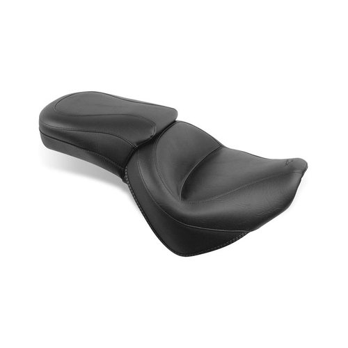 Mustang 1-teiliges 2-fach breites Touring Vintage Seat Plain Black 10-16 VT1300C