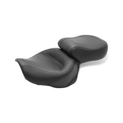 1-teiliges 2-fach breites Touring Vintage Seat Plain Schwarz 00-08 VT1100; 97-08 Geist; 87-97 Schatten; 95-01 Ass