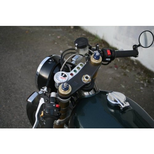 MCU Paire de rétroviseurs chromés 3", 22MM