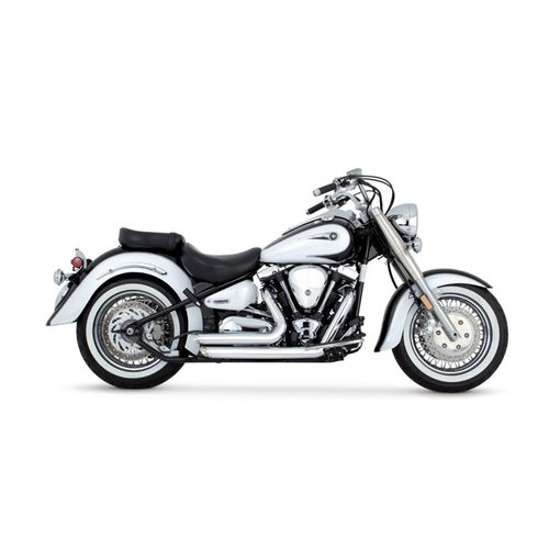 Vance & Hines Échappement Shortshots Staggered 2-2 Chrome 99-10 Roadstar