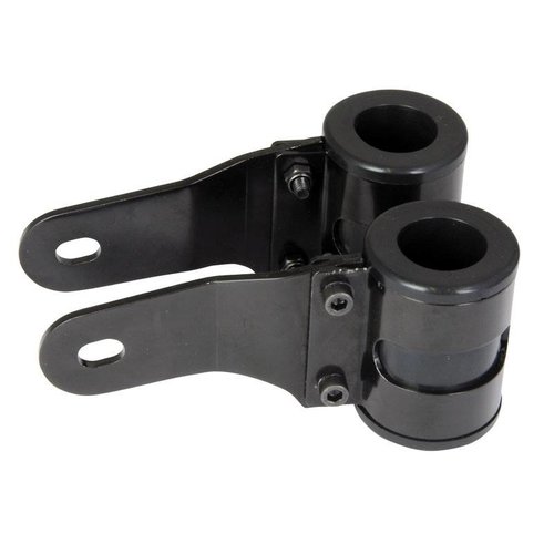 Shin Yo Pair of 38 - 42mm Headlight Brackets Black