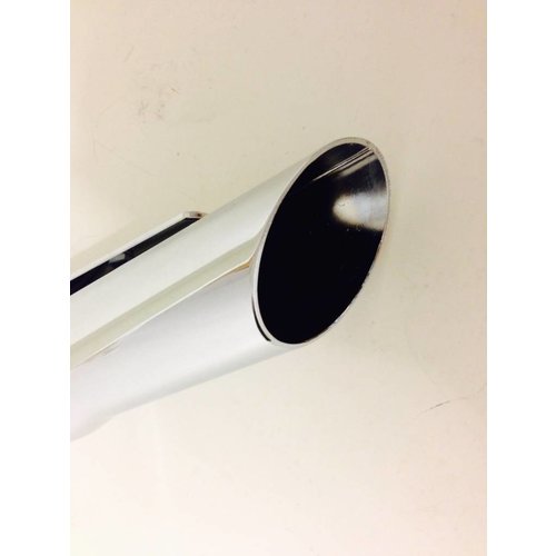 Emgo Slash Cut Shorty Chrome