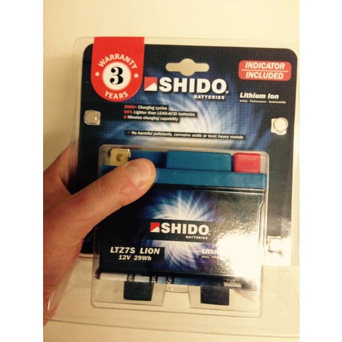 Shido YTZ7-S Lithium Ion Accu