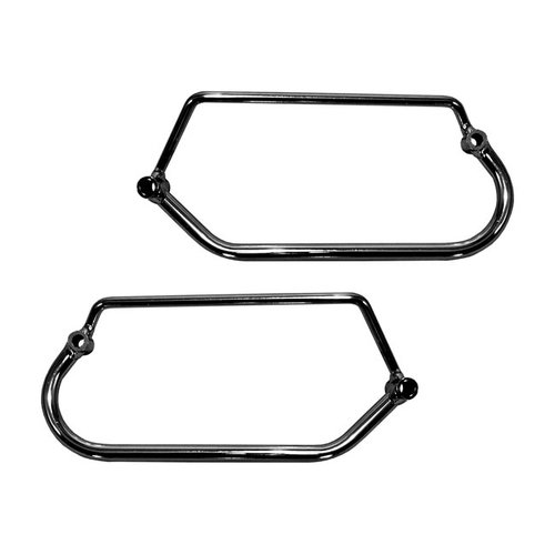 Longride Saddlebag Holder Chrome 05-08 VTX1800F