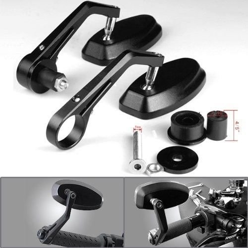 MCU Paire de rétroviseurs ovales 7/8" (22MM)